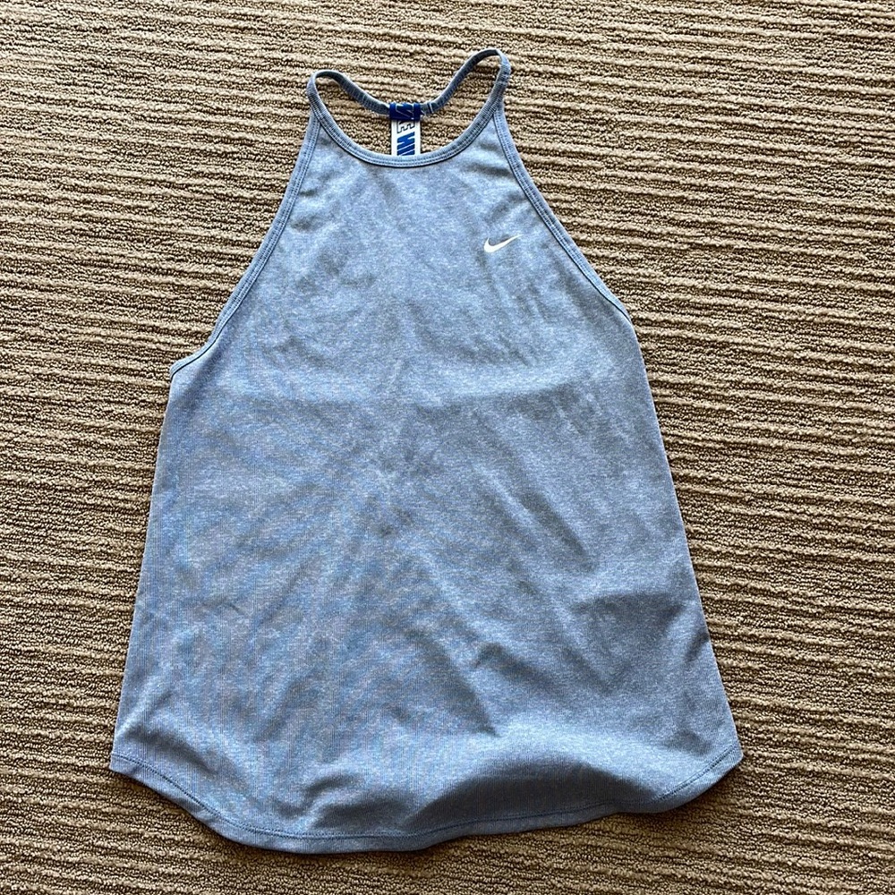 high neck nike tank top